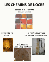 Balade en Sologne, les chemins de l'ocre